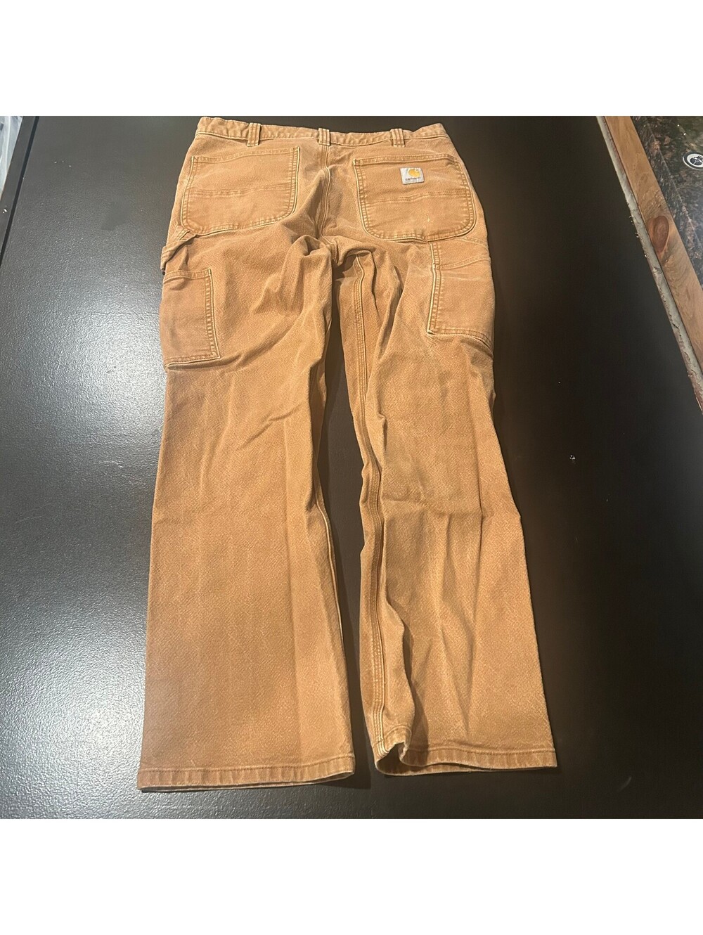 Vintage y2k Carhartt Relaxed Fit Brown Work Pants Size 32x30
